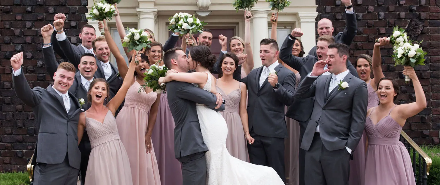 Traditions Hotel & Spa Bride and Groom Kissing