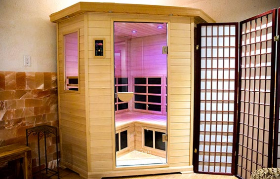 Private Clearlight infrared sauna at the Spa at Traditions